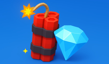 Пещера, драгоценности и динамит