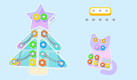 Цветные гайки