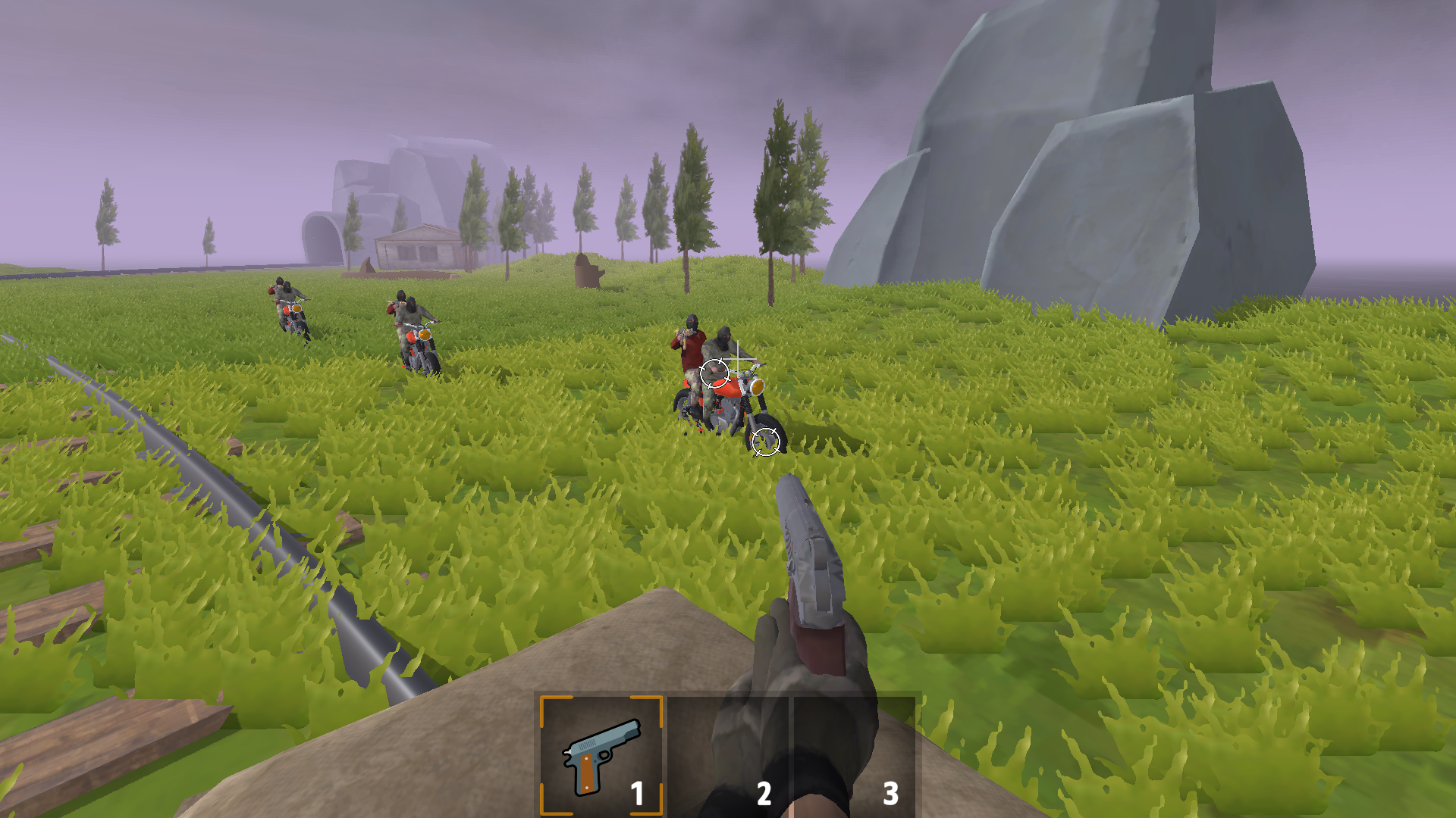 Стрелок На Поезде: Погоня