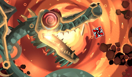 Гонка в Geometry Dash