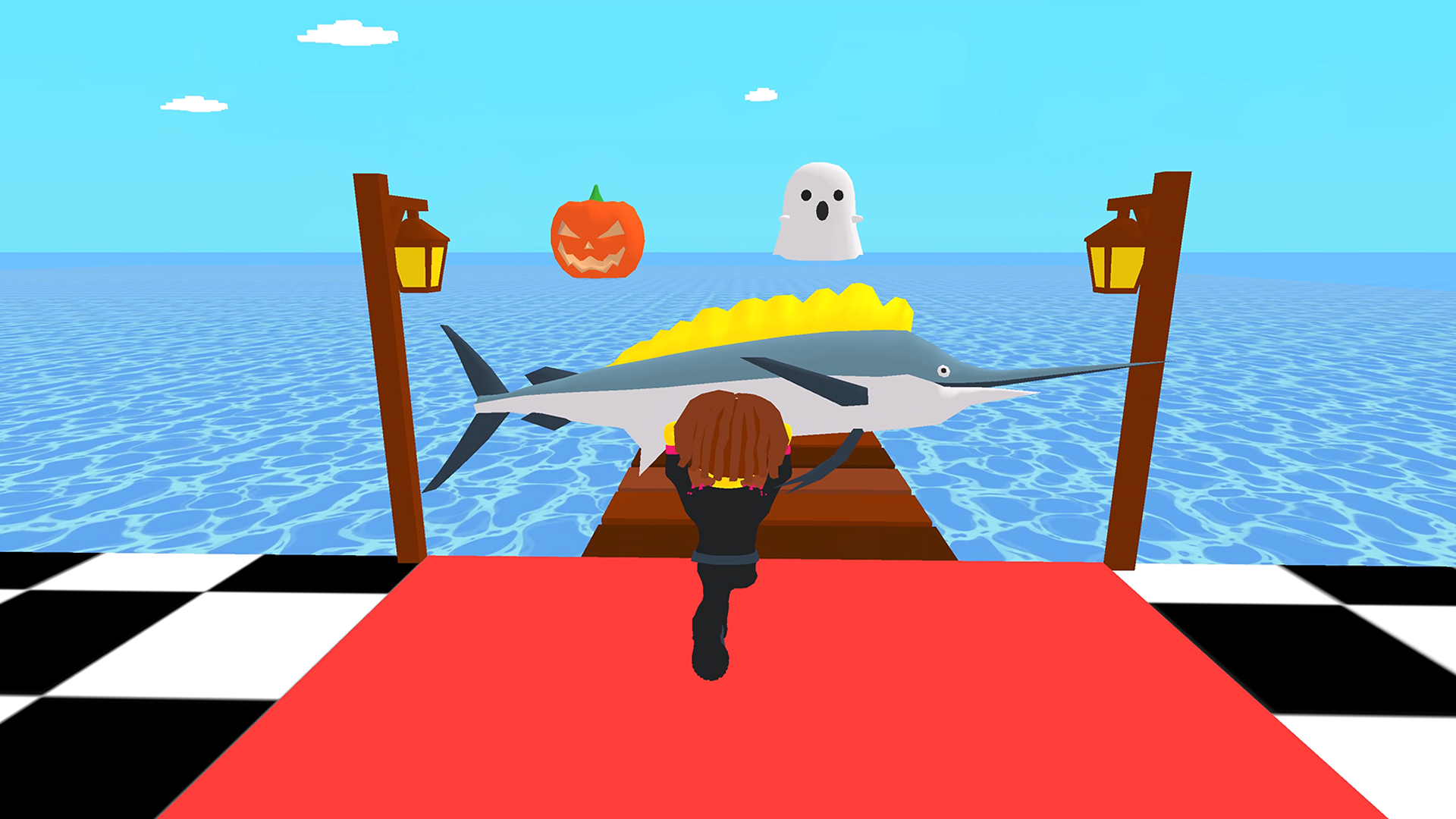 Обби Рыбалка: Поймай Мегалодона