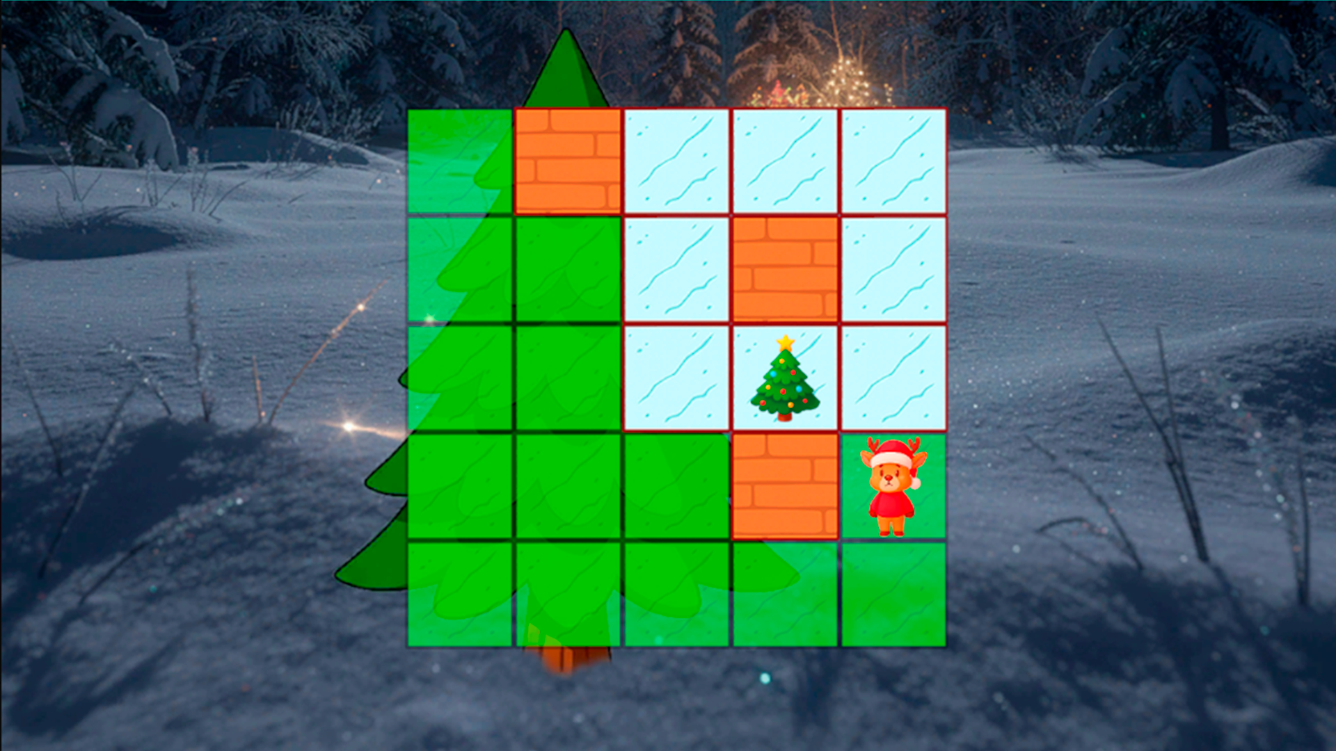 Новогоднее Испытание: Собери Звёзды и Укрась Мир