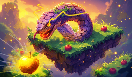 Змейка-Нубик: Эпичный паркур 3Д