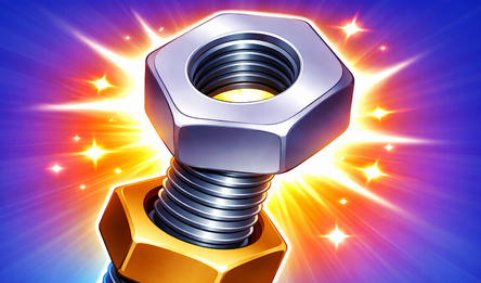 Гайки и болты: сортировка по цвету