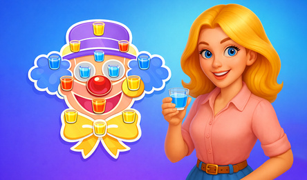 Сортировка воды в стаканах: Наливай и Сортируй