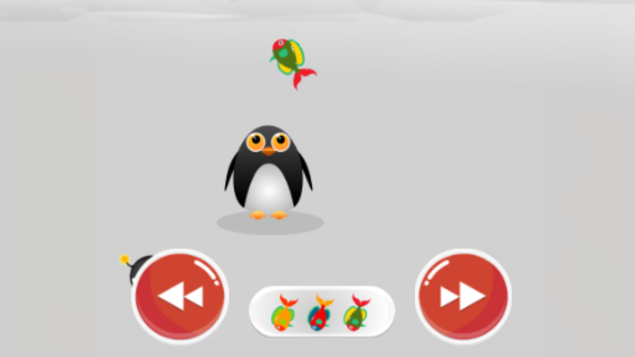 Голодный пингвинёнок