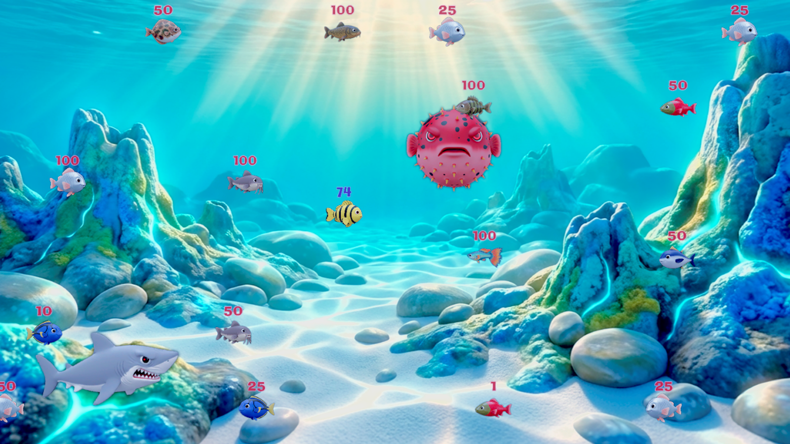 Голодная рыбка