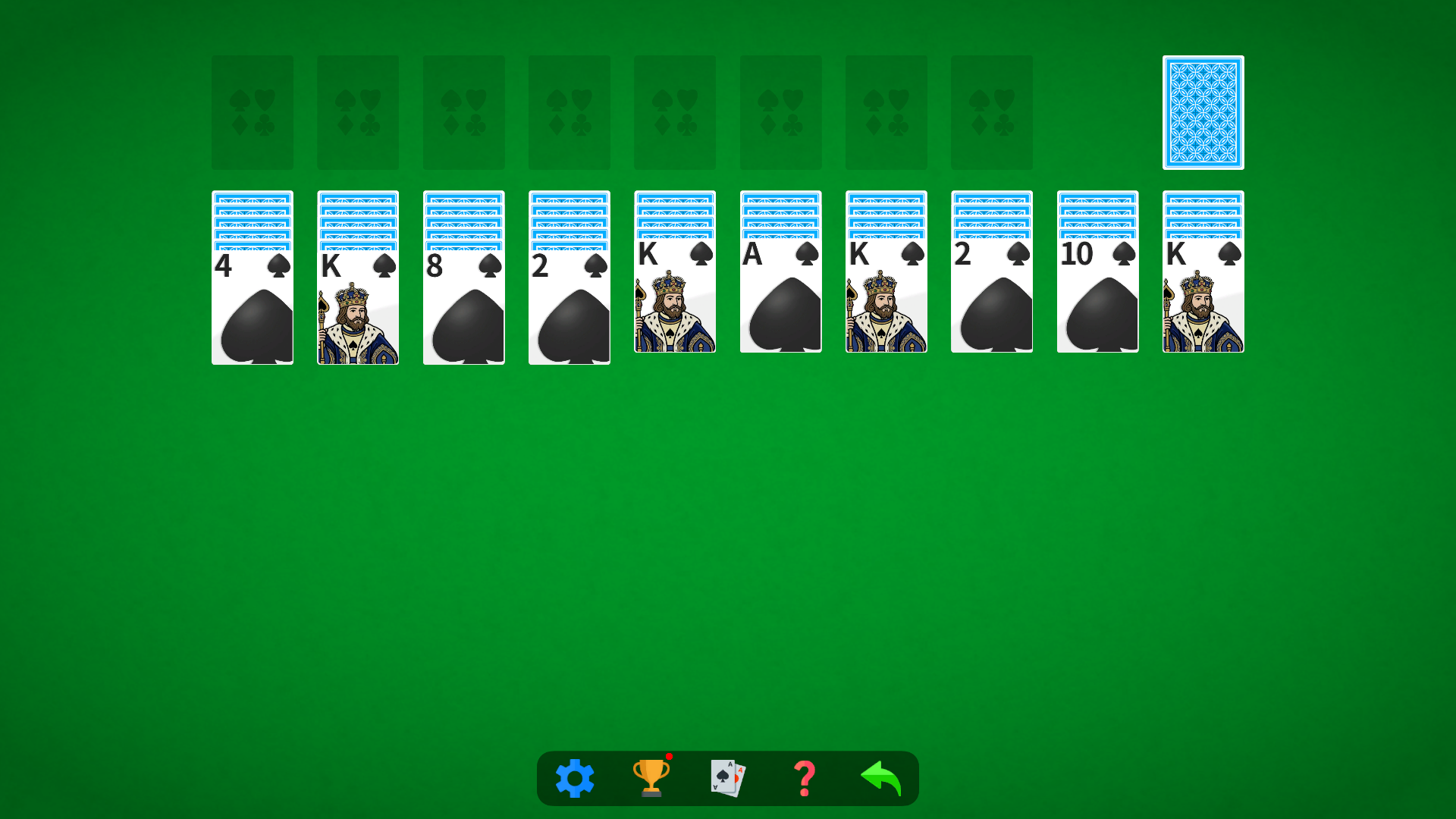 Лёгкий Пасьянс Паук