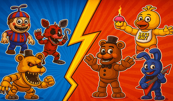 Фнаф Сражение: Защити Пиццерию