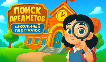 Поиск предметов: школьный переполох