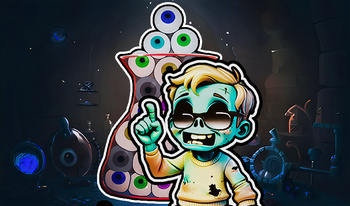 Halloween: Eyes in Flasks