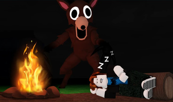 Выживи 99 ночей в лесу спаси Брейнрот открытый мир