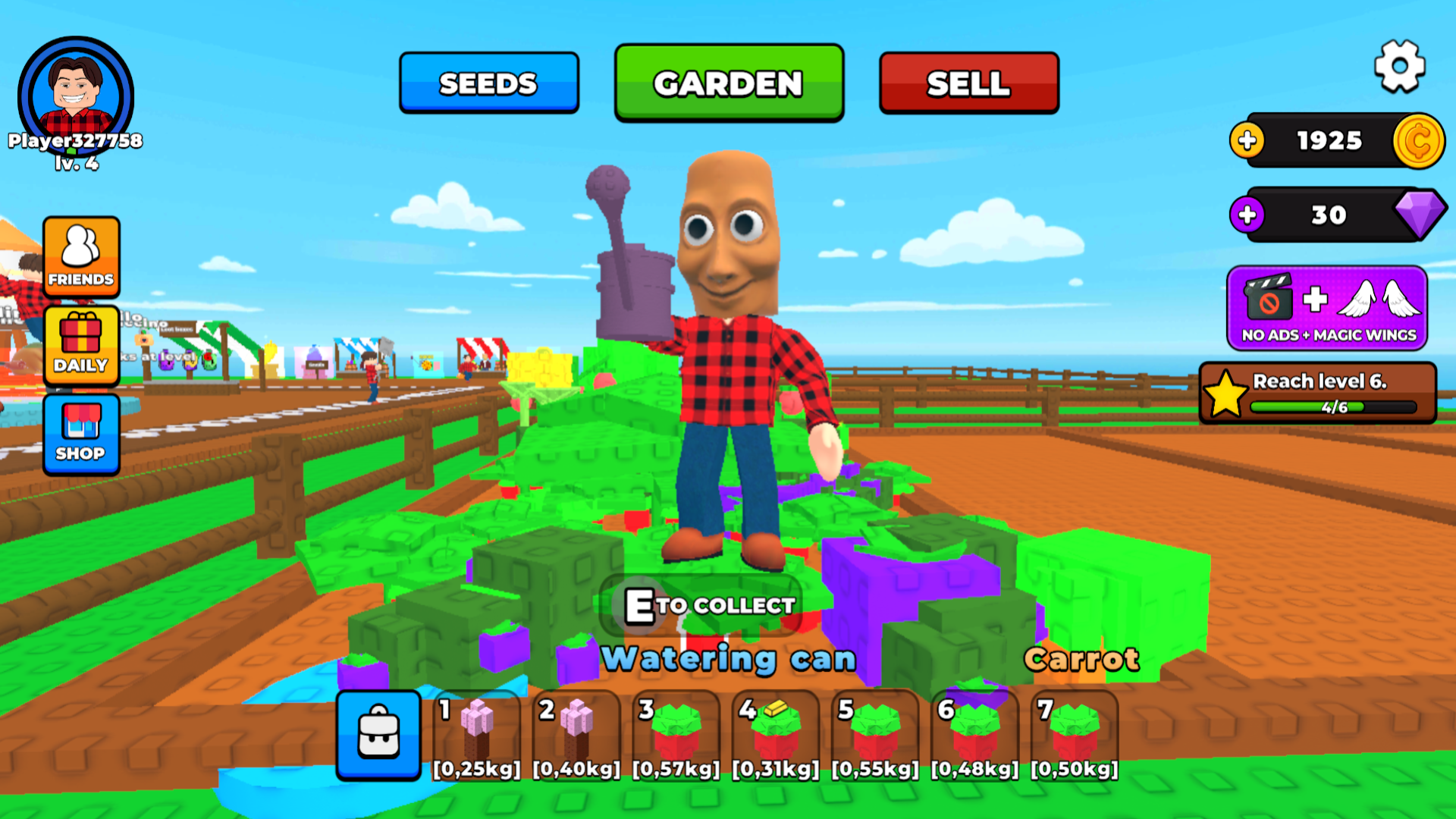 Grow a Garden: Play with Friends! - Yandex Gamesで無料オンラインで
