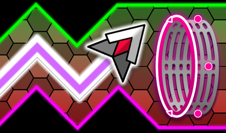 Геометри Волна: неоновый челлендж 3