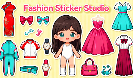 Fashion Sticker Studio