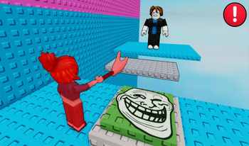 Obby: Troll Slap Tower Online