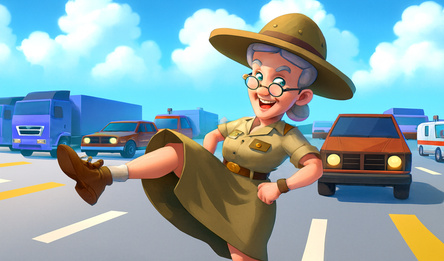 Фристайл Бабка!