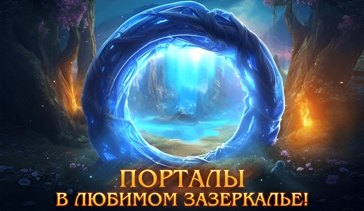 Скидка на порталы в Зазеркалье!