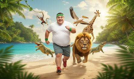 Дикий Дэш: Бег