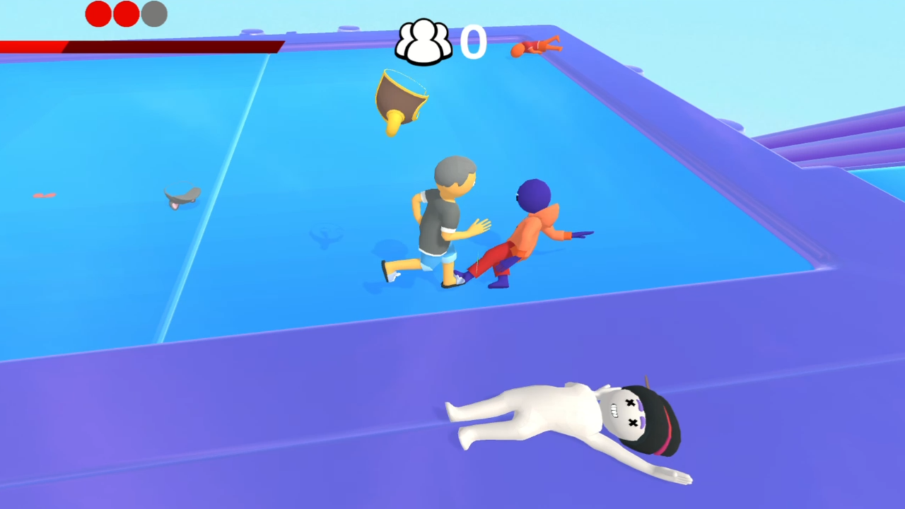 Обби: Драка для 1,2 игроков