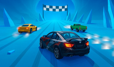 Эпичные гонки - Спуск на Тачках