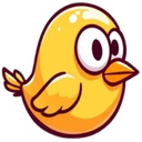 Прыгающая птичка