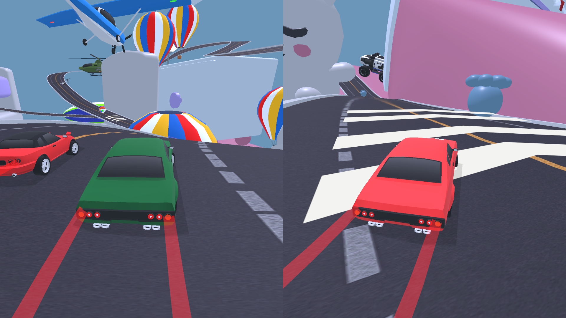 Гонки на двоих на одном ПК: ГТА режим отдыхает!