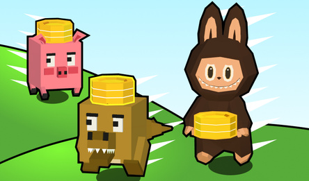 Музыкальные лабубу: Собирай монеты