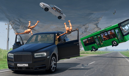 Симулятор Аварий и Краш - Теста Авто