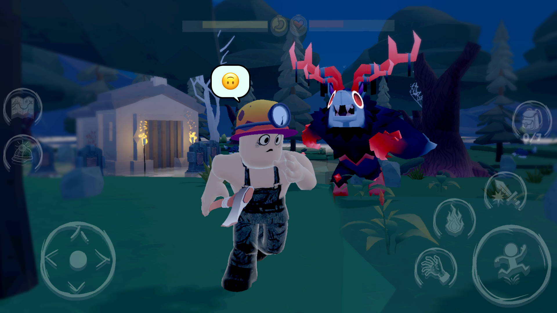 Продержись долгую ночь в Лесу!