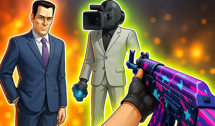 Скибиди - Спаси Камерамена: 2 игрока!