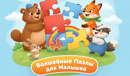 Волшебные Пазлы для Малышей
