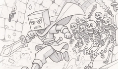 Дуэль в подземелье