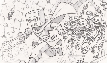 Дуэль в подземелье