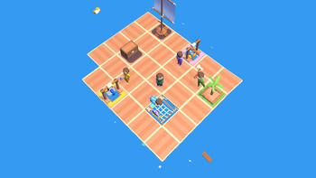 Строим Плот: Выживание в Море