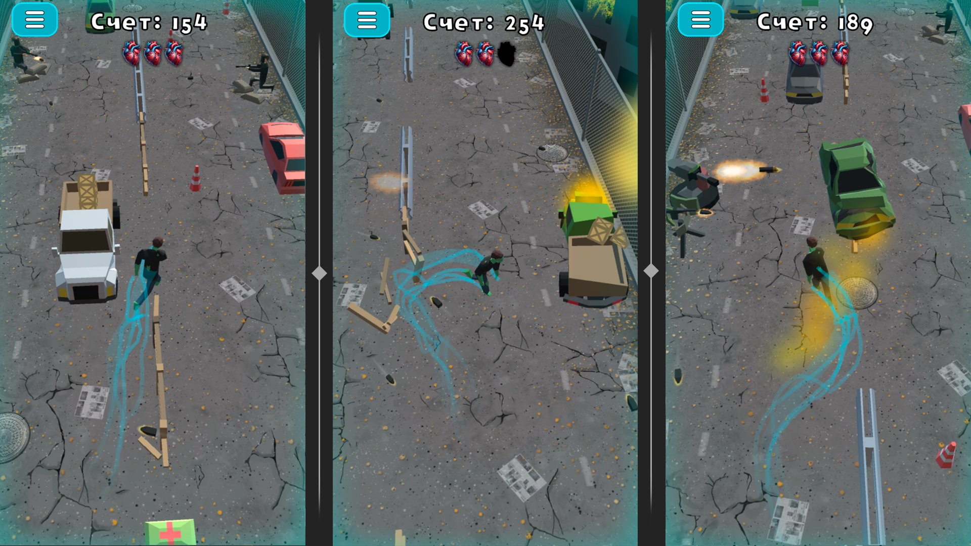 Зомби Замедленное время!