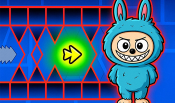 Labubu - Wave Geometry Dash