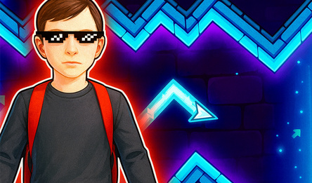 Геометри Даш со Скулбоем