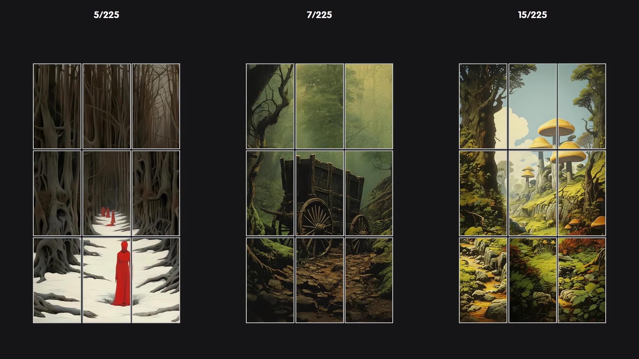 Дарк Фэнтези: Пазлы