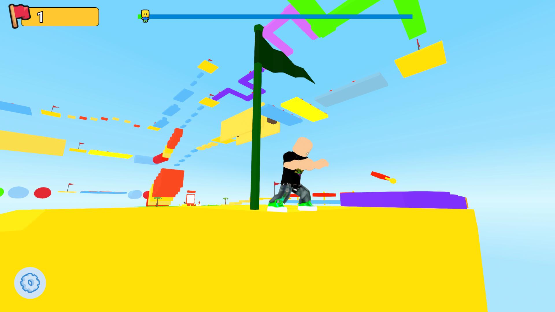 Обби эпик паркур