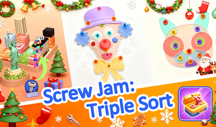 Screw Jam: Triple Sort