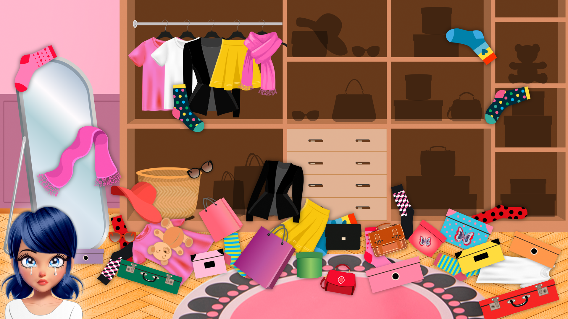 Леди Баг Уборка Дома