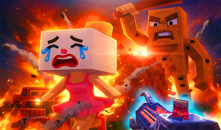 Нубик: Разрушай и Строй 3D - Рэгдолл Брейнрот