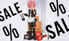 Black Friday Dress Up Selfie