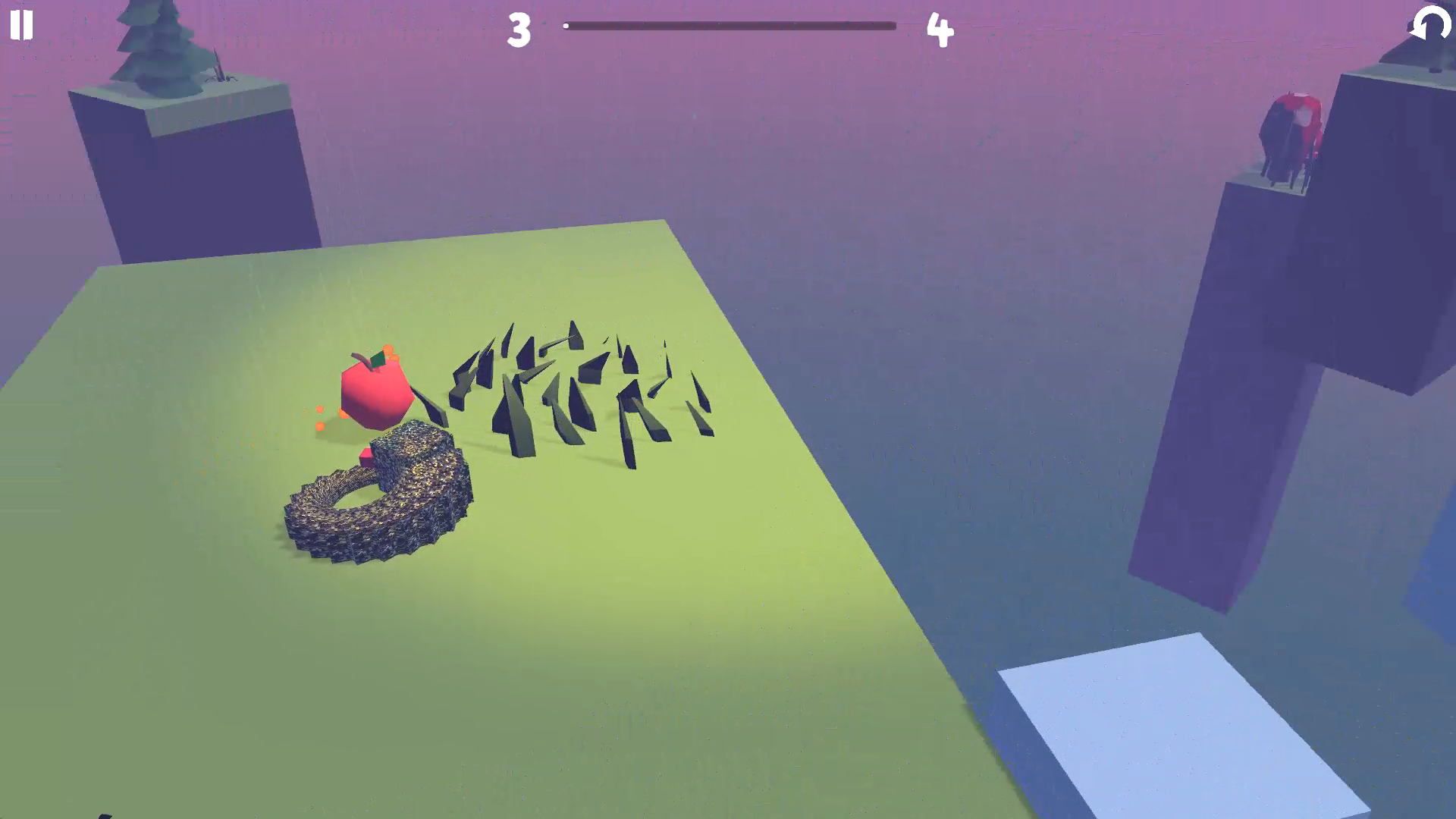 Змейка-Нубик: Эпичный паркур 3Д