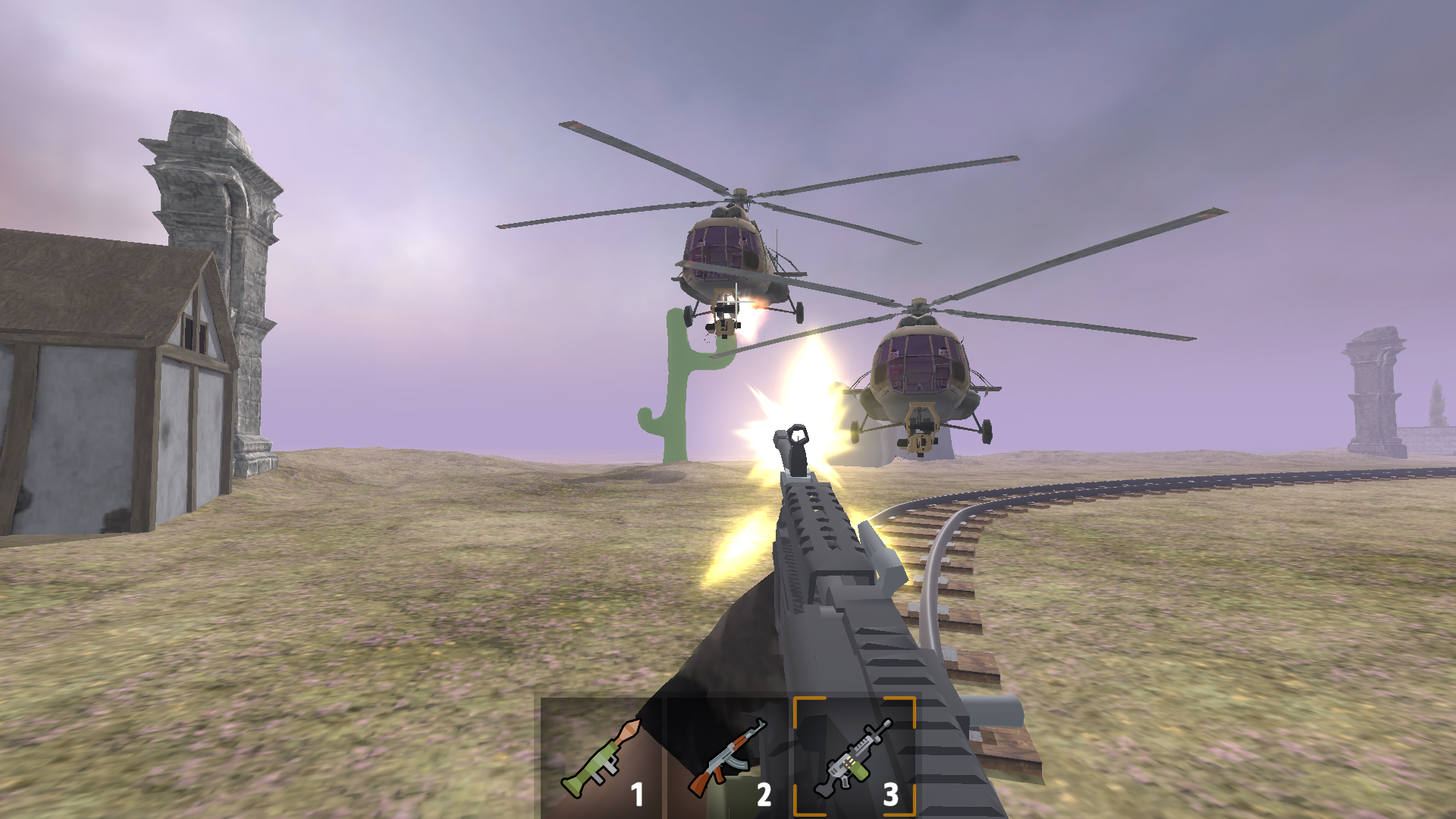 Стрелок На Поезде: Погоня