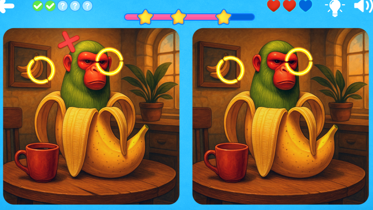 Брейнрот найди 5 отличий