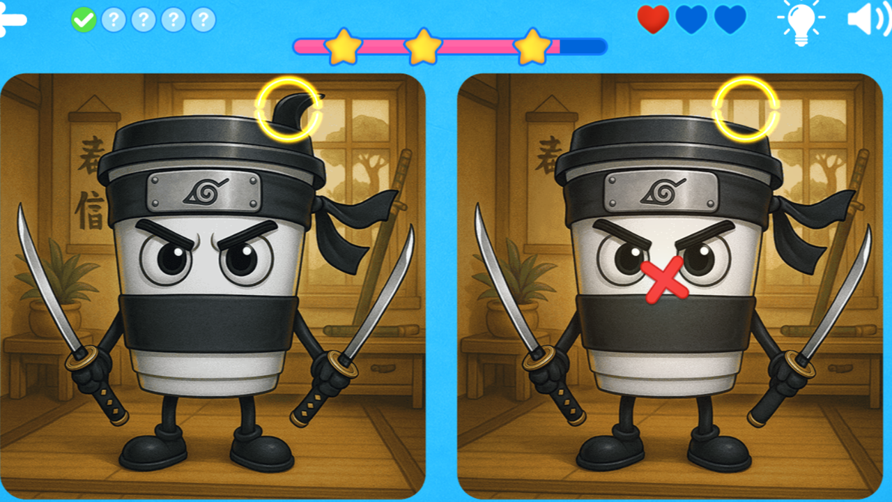 Брейнрот найди 5 отличий