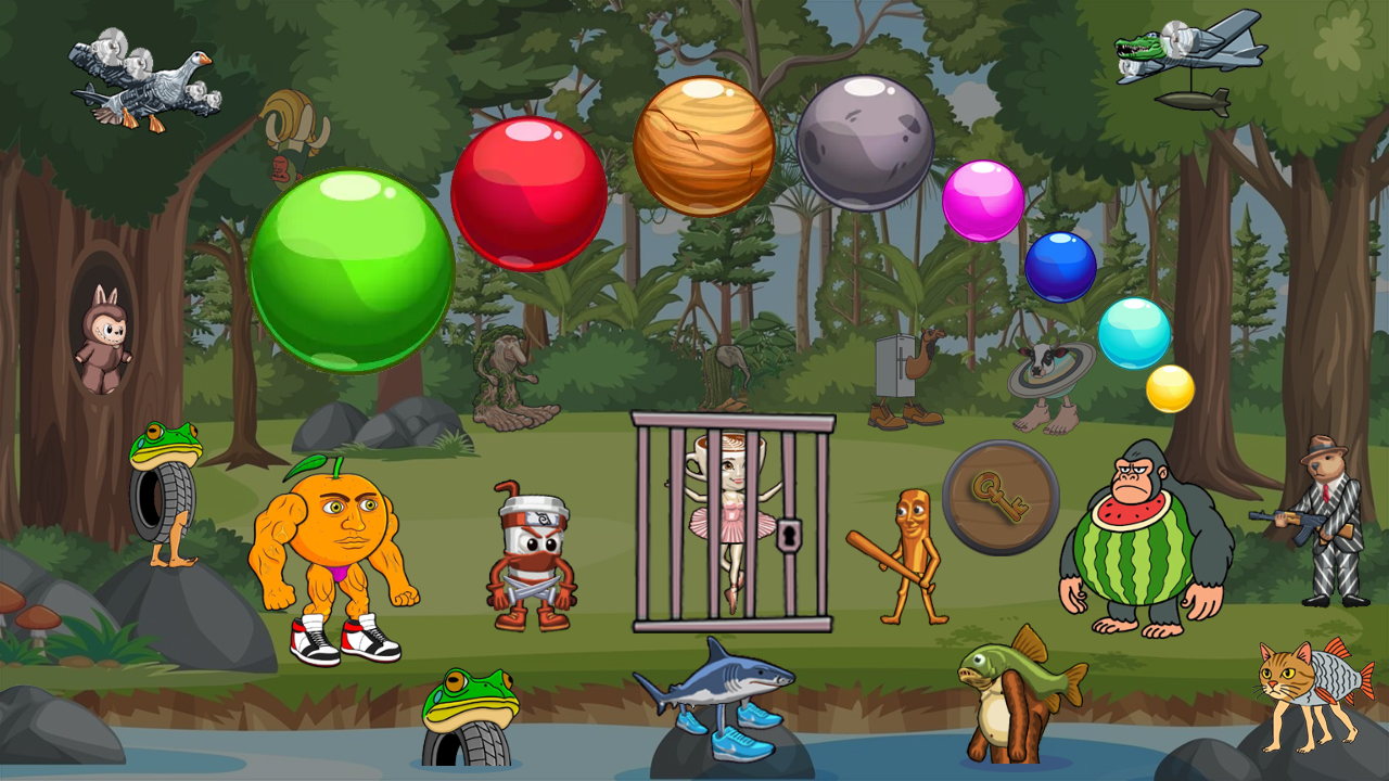 Слияние шариков