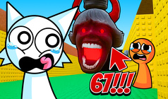 SCP 67: Обби Побег Спрунки - не дай себя поймать